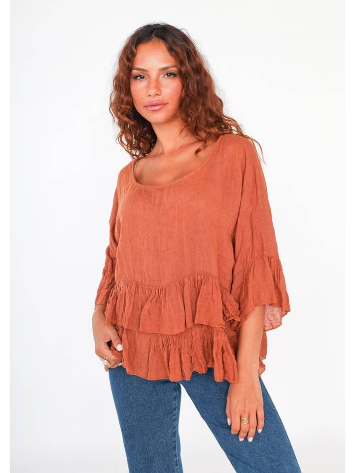 LINEN & COTTON HOUSE – Großhandel Tunika – Damen – LEINENTUNIKA 327919