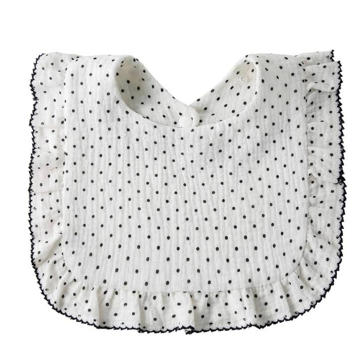 Cotton Socks - Wholesale Bodysuit (Non-Footed) - Baby - Printed bib 30×26cm organic cotton