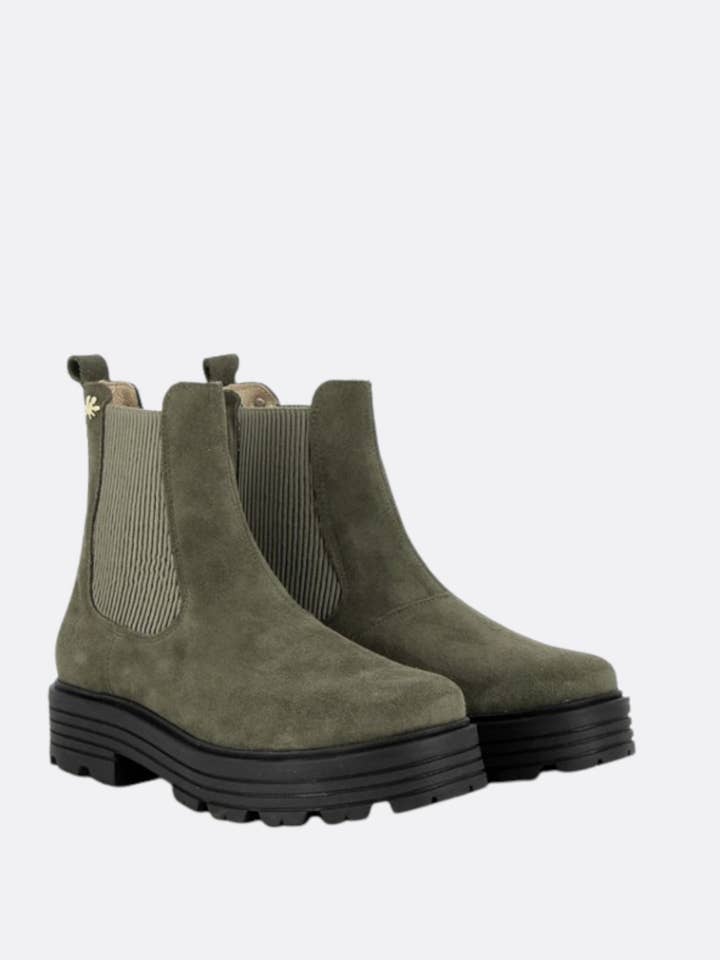 CELUS UNI KAKI LAARZEN voor wholesale door MADE IN SENS