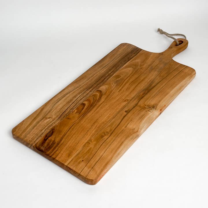 India Handicrafts Inc - Wholesale Cutting board - Acacia Wood Board with Handle7