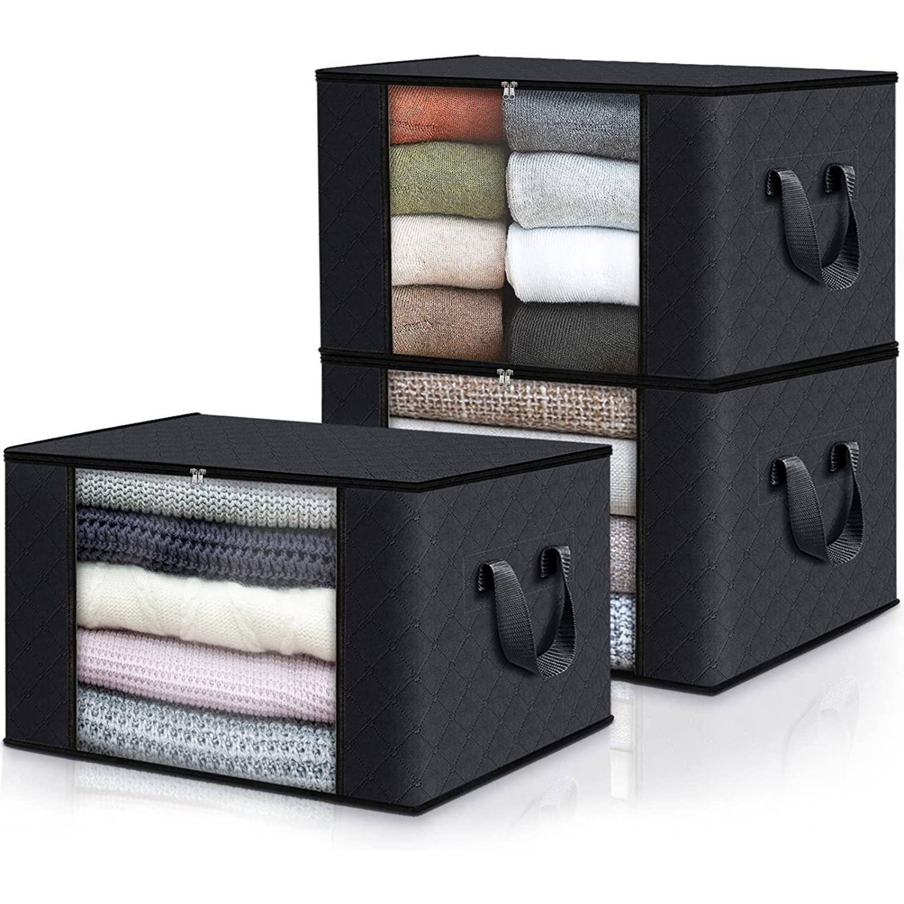 wandf - Wholesale Storage Bin - Horizontal Quilt Foldable Storage Bag-Non-Woven Storage Box16
