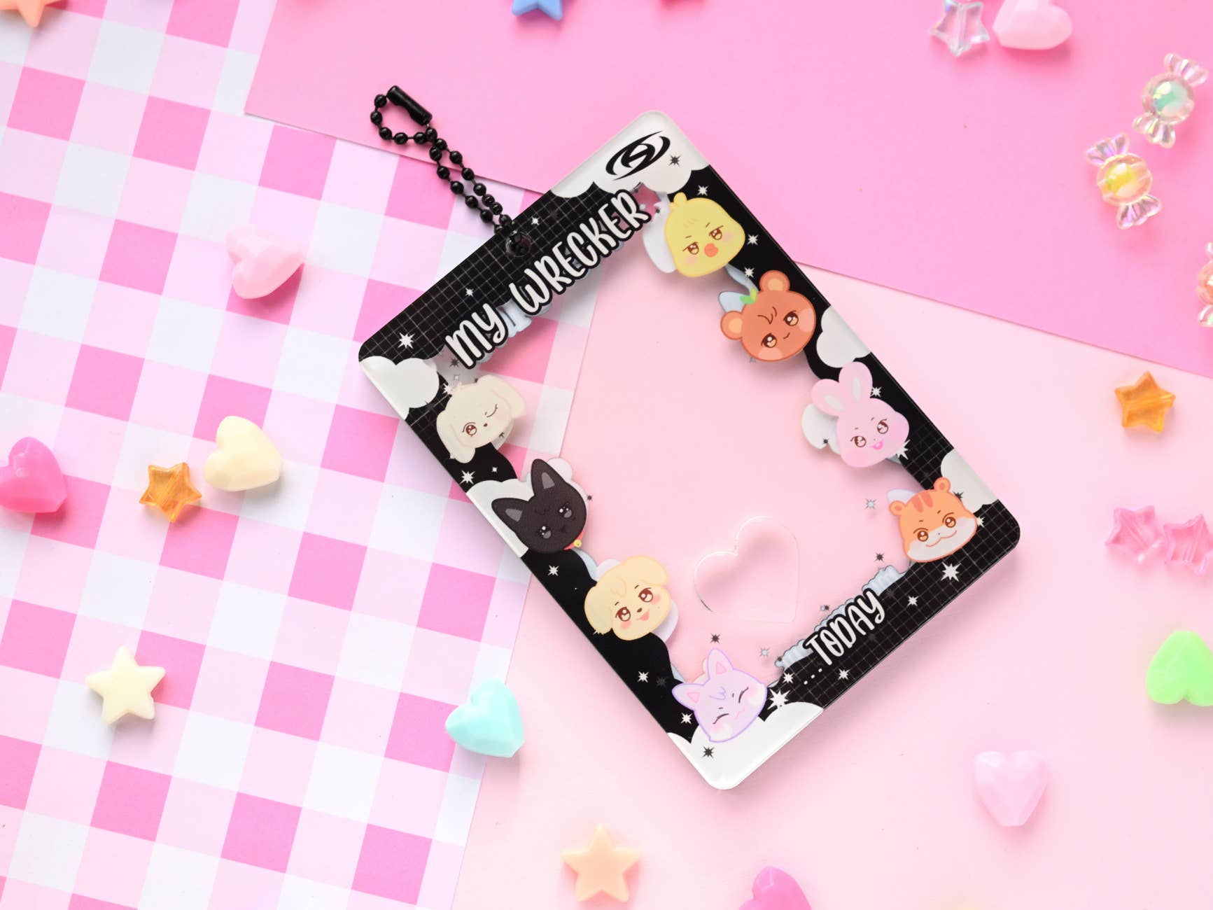 Kawineko - Wholesale Keychain - Women's - phorocard holder Ateez 2 windows kpop acrylic  keychain4