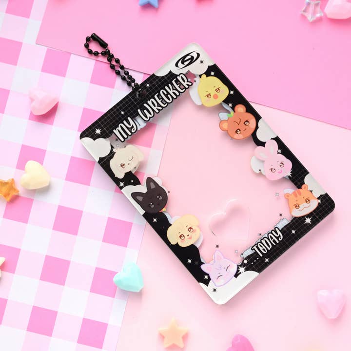 Kawineko - Wholesale Keychain - Women's - phorocard holder Ateez 2 windows kpop acrylic keychain4