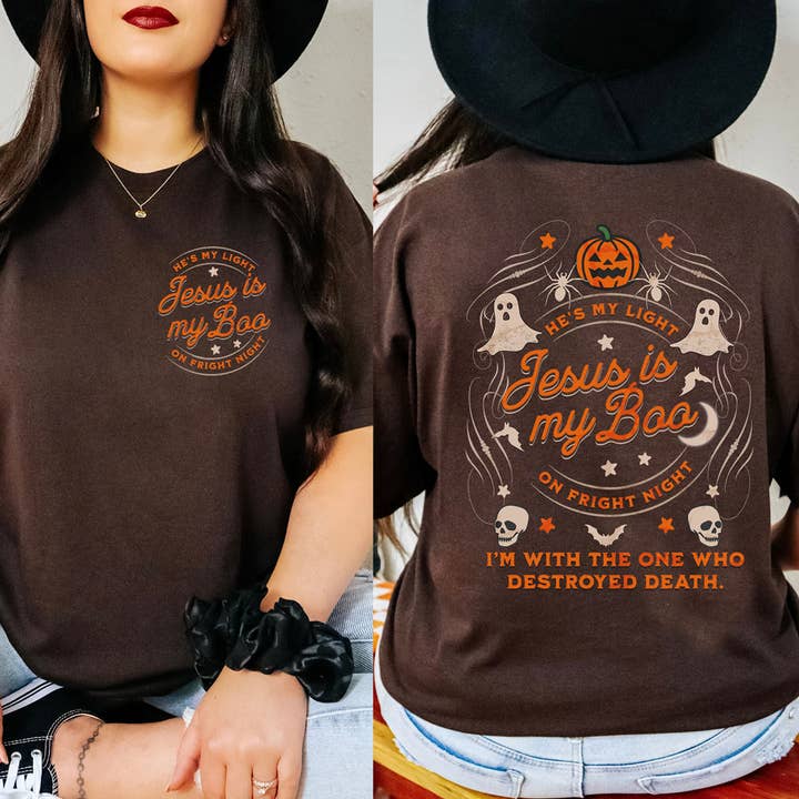 Jesus Is My Boo SET DTF Heat Transfer for wholesale by Trendy Transfers