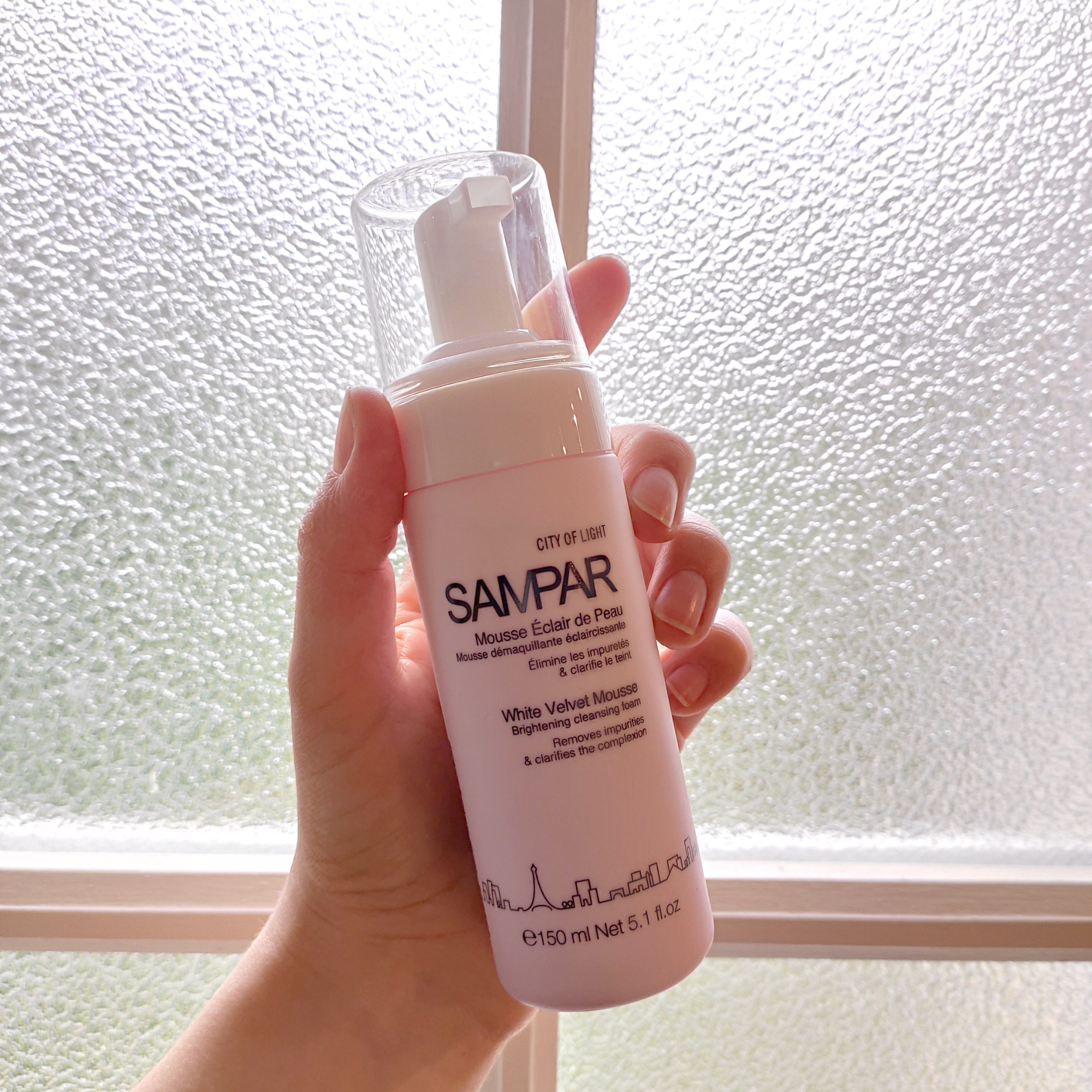 SAMPAR – wholesale Sminkborttagning – White Velvet Mousse - 150 ml1
