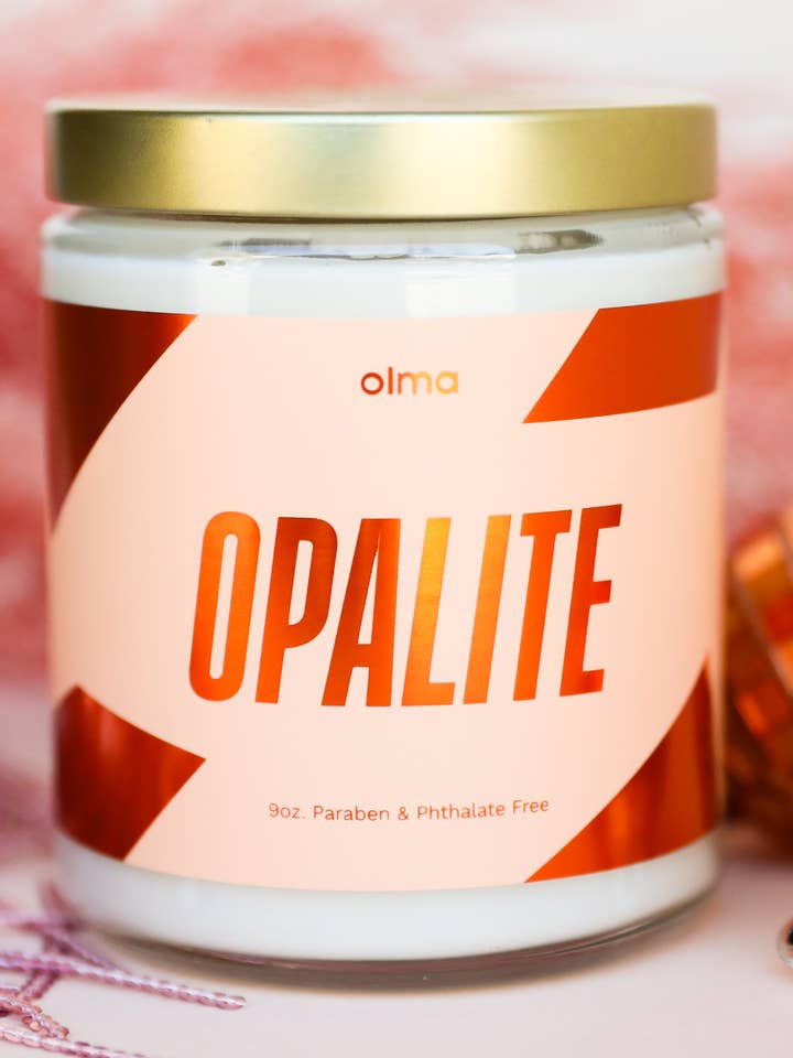 Opalite - Music Lover Candles - Clear for wholesale by JaxKelly Candles