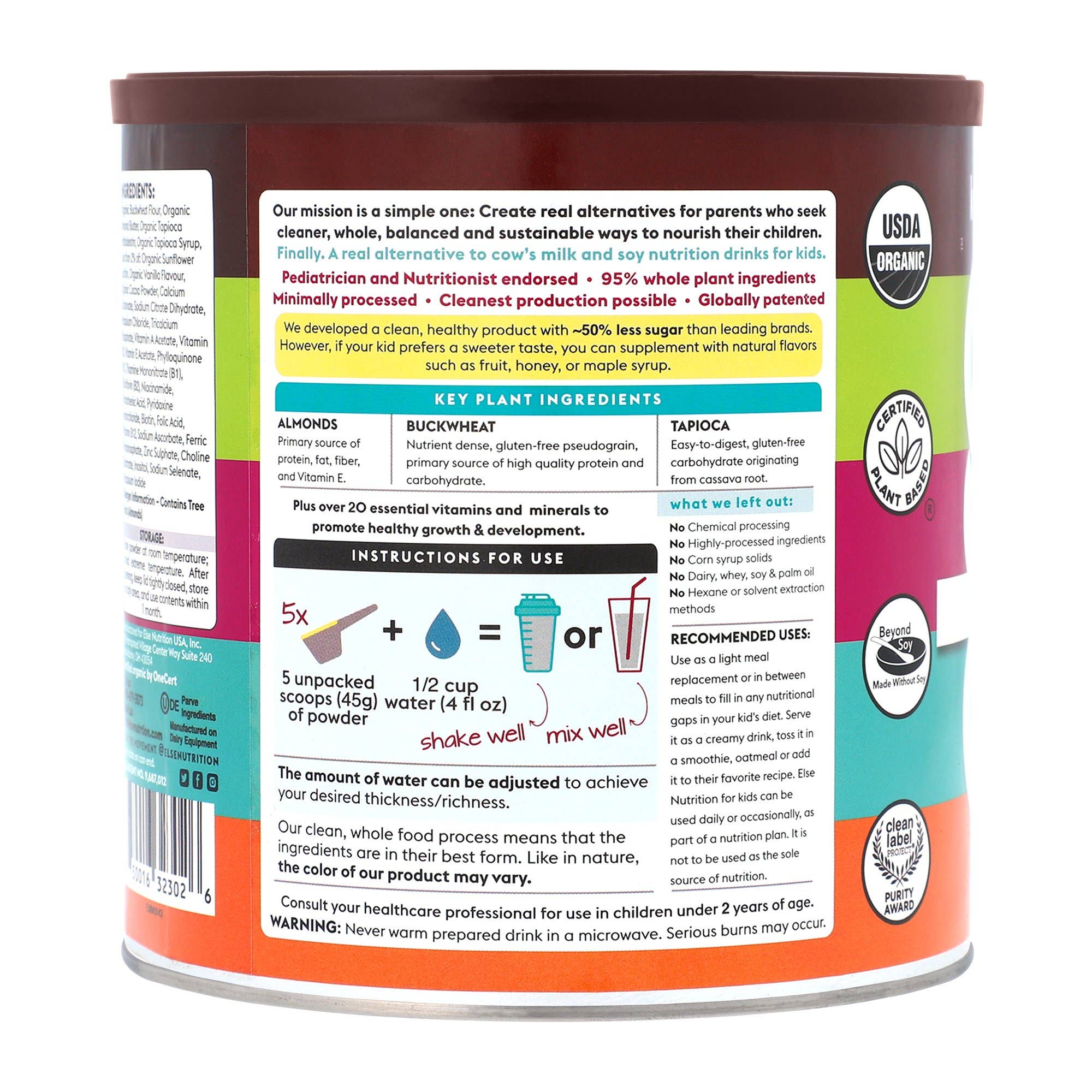 Else Nutrition GH LTD – wholesale Powdered health drink – Plant Protein Nutritional Shake for Kids6