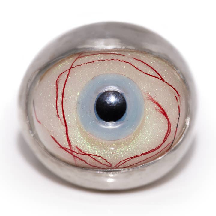 Blauer Augapfel-Ring für den Großhandel von Alex Streeter