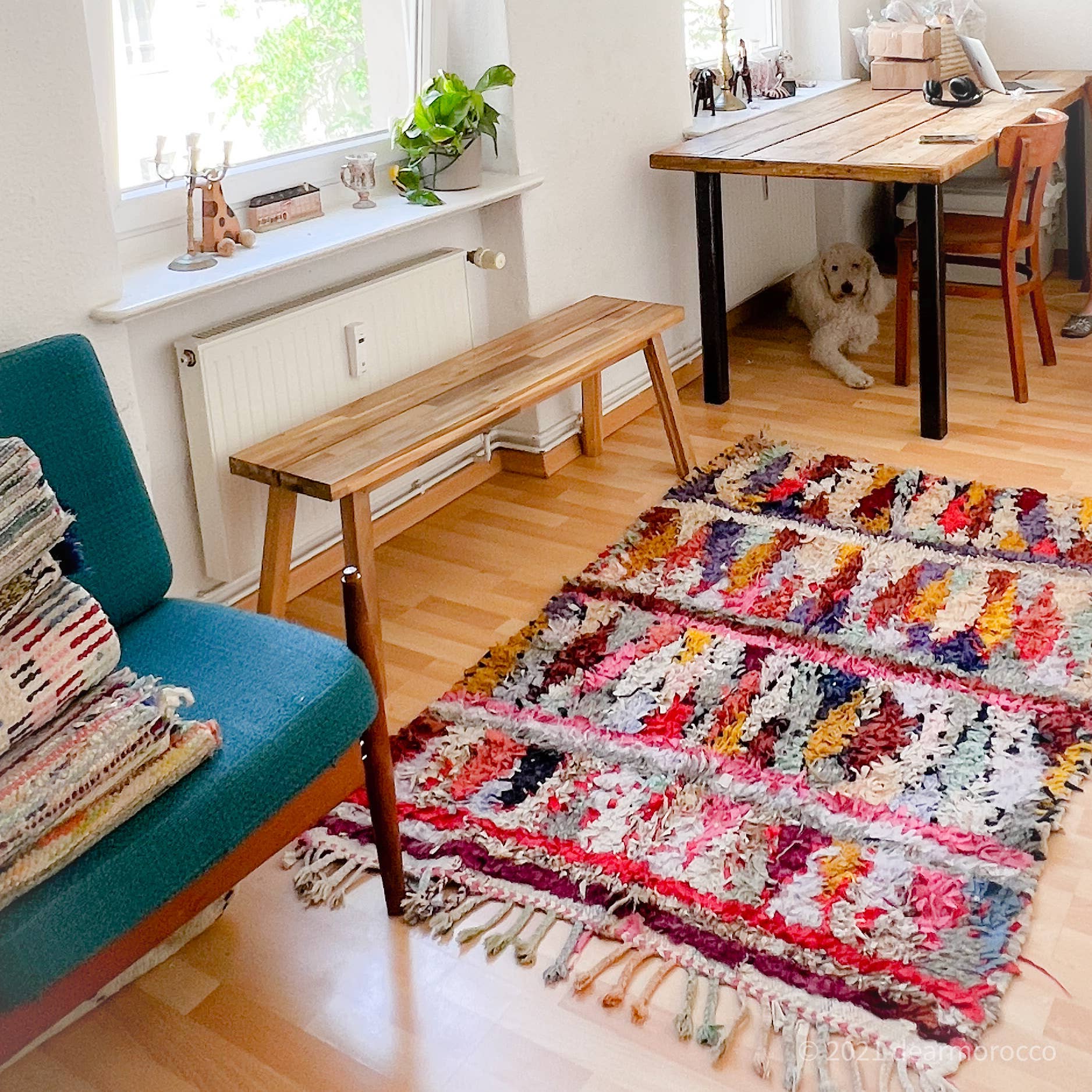 dear Morocco - Wholesale Area Rug - Ready to ship// BOUCHEROUITE RUG //Vintage Moroccan 2