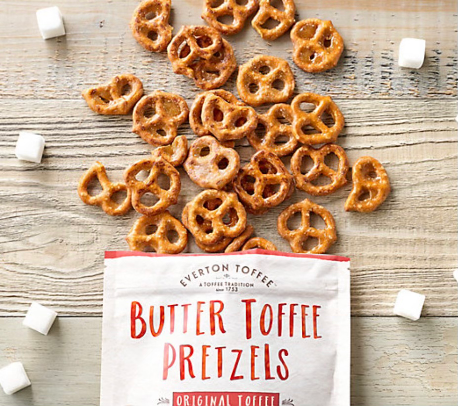 Everton Toffee - Wholesale Pretzels - Butter Toffee Pretzels - Original 6 oz Bag2