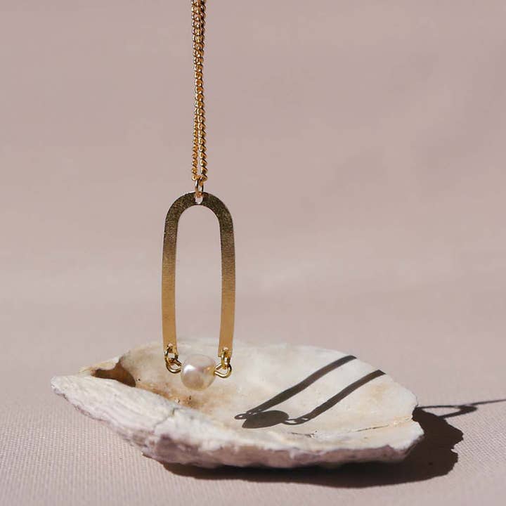 Lia B – wholesale Hänge-/berlockhalsband – Sötvattenspärlor Halsband Grain