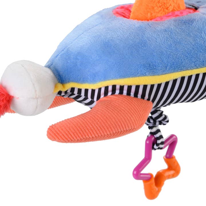 Inklings Baby - Wholesale Musical Toy - Kids & Baby - Ollie the Oddball Oddbird Rocket Ship Musical Pull Toy6