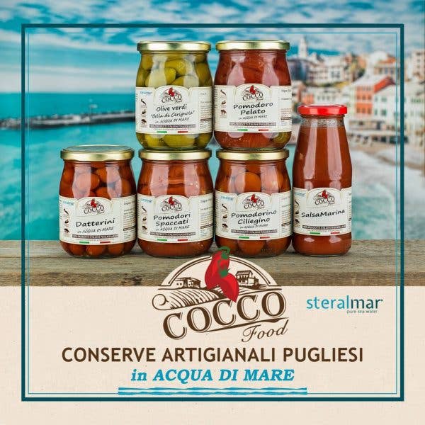 Cocco Food - Wholesale Pasta Sauce - SalsaMarina - Tomato sauce in seawater for Pasta1