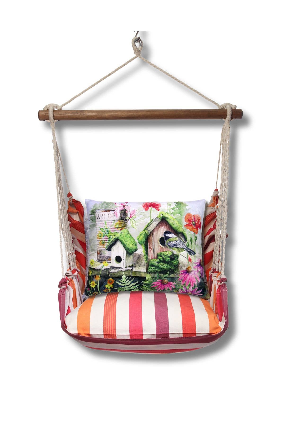 Magnolia Casual - Wholesale Swing Set - Hammock Swing 4-Piece Set indoor / outdoor - Cristina Stripe12