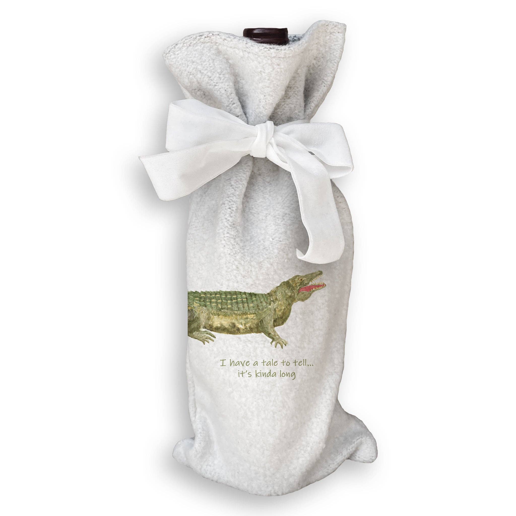 French Graffiti - Wholesale Tea Towel - Tale to Tell Alligator17