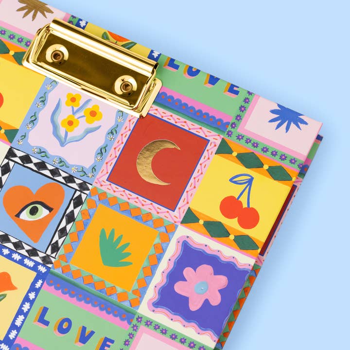 Eleanor Bowmer – Engroshandel Notesblok – Patchwork Love A4-mappe4