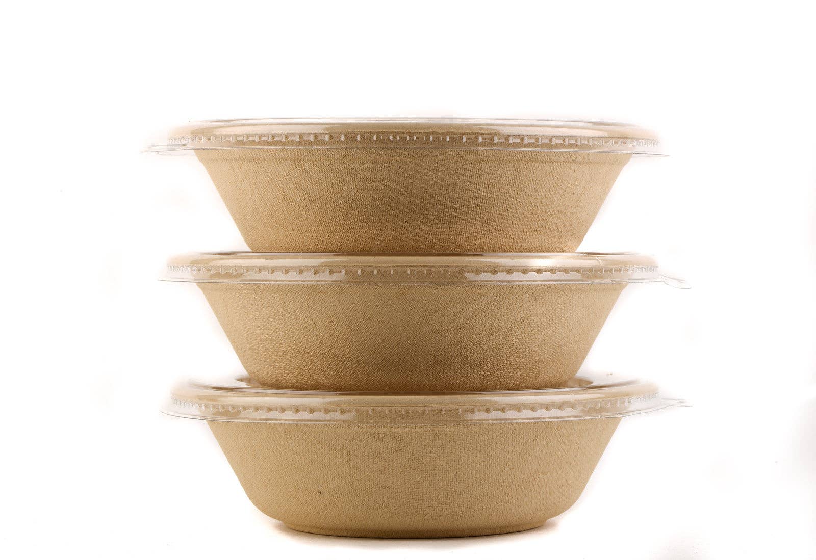 EcoQuality - Wholesale Disposable Plate - Compostable Round Disposable Bowls with Dome Lids or Flat3