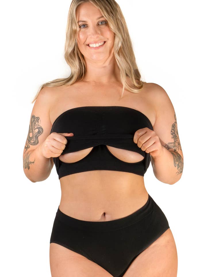 B Free AUSTRALIA – Engroshandel Amme-bh - Graviditet og barsel – Bambus stropløs Bh uden tråd til gravide og amning8