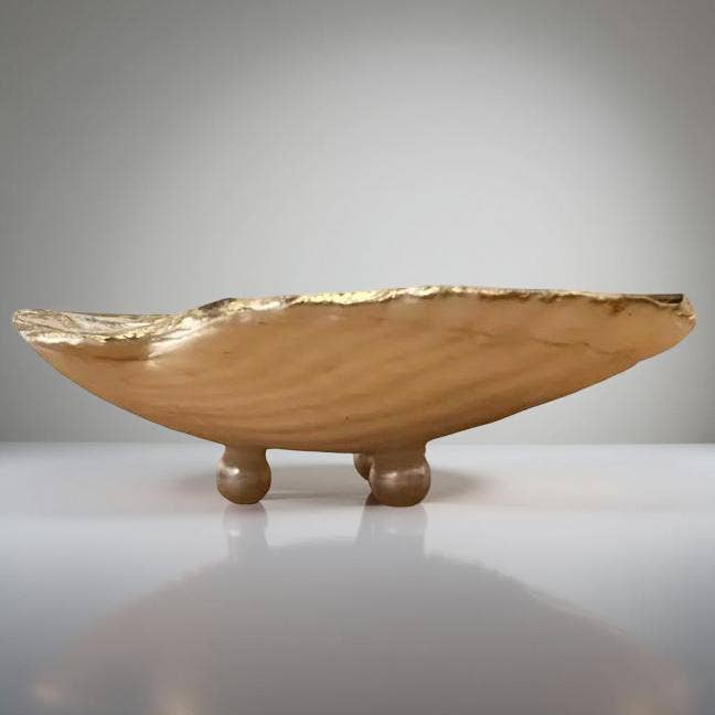 Shell Yeah By Jaks LLC – Engroshandel Smykkeskål – Perle Stjerne Kammusling Skål Smykkeskål – Guldkant4