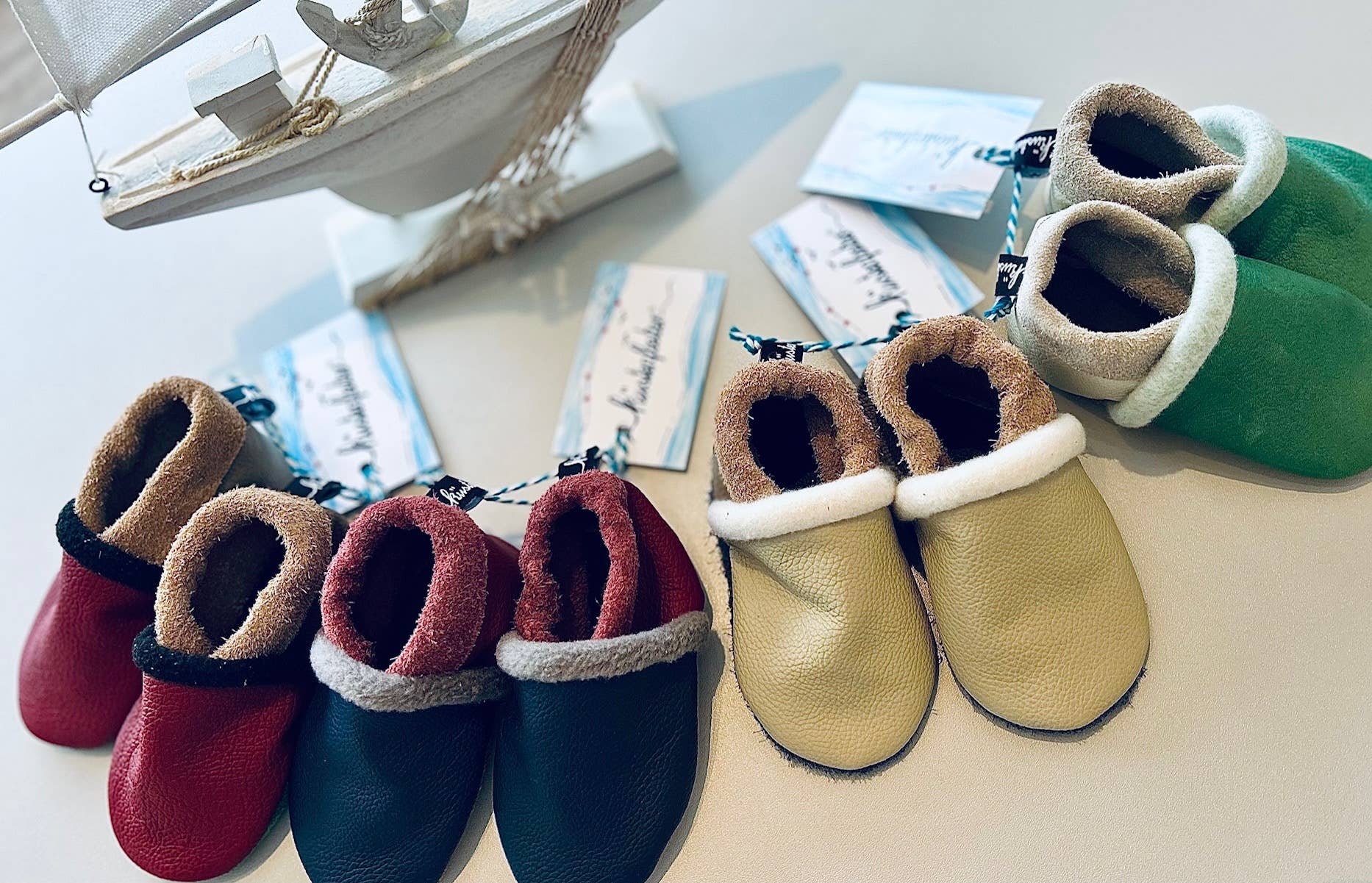 Küstenfieber® – Großhandel Krabbelschuhe – Baby – Lauflernschuhe aus Ökoleder für Babys und Kleinkinder10