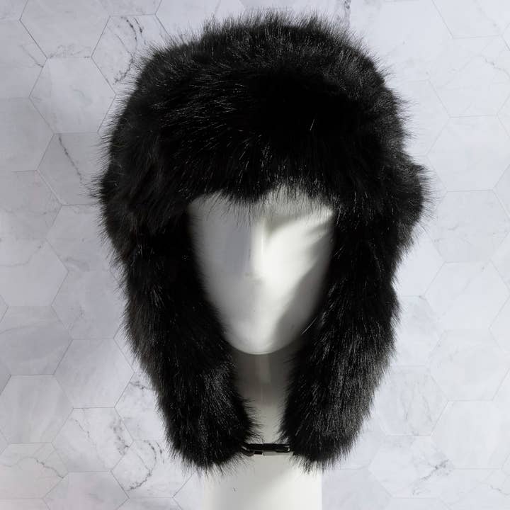 Faux Fur Hood Winter Hat for wholesale by Collections by Fame Accessories