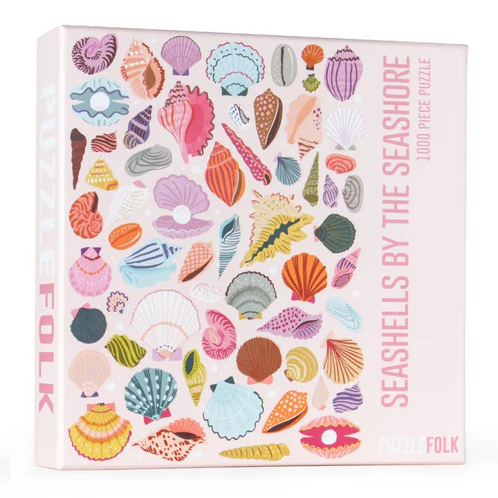Puzzlefolk - Wholesale Puzzle - Adult - Seashells by the Seashore 1000 Piece Puzzle