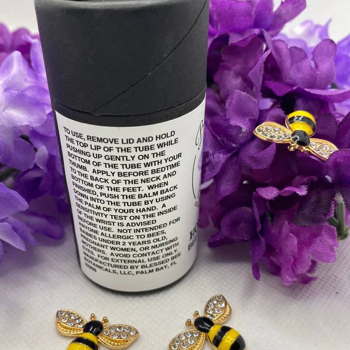 Blessed Bee Botanicals - Wholesale Body Balm/Butter - Baby - Bee Sleepy Balm | Organic Kids Sleep Balm3