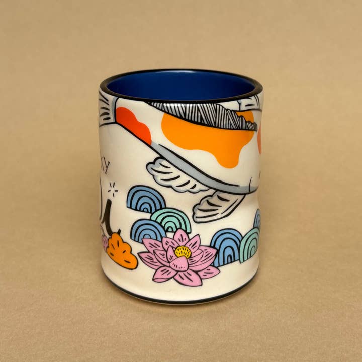 The Bowl Maker - Wholesale Coffee Mug - Lucky Koi Cup