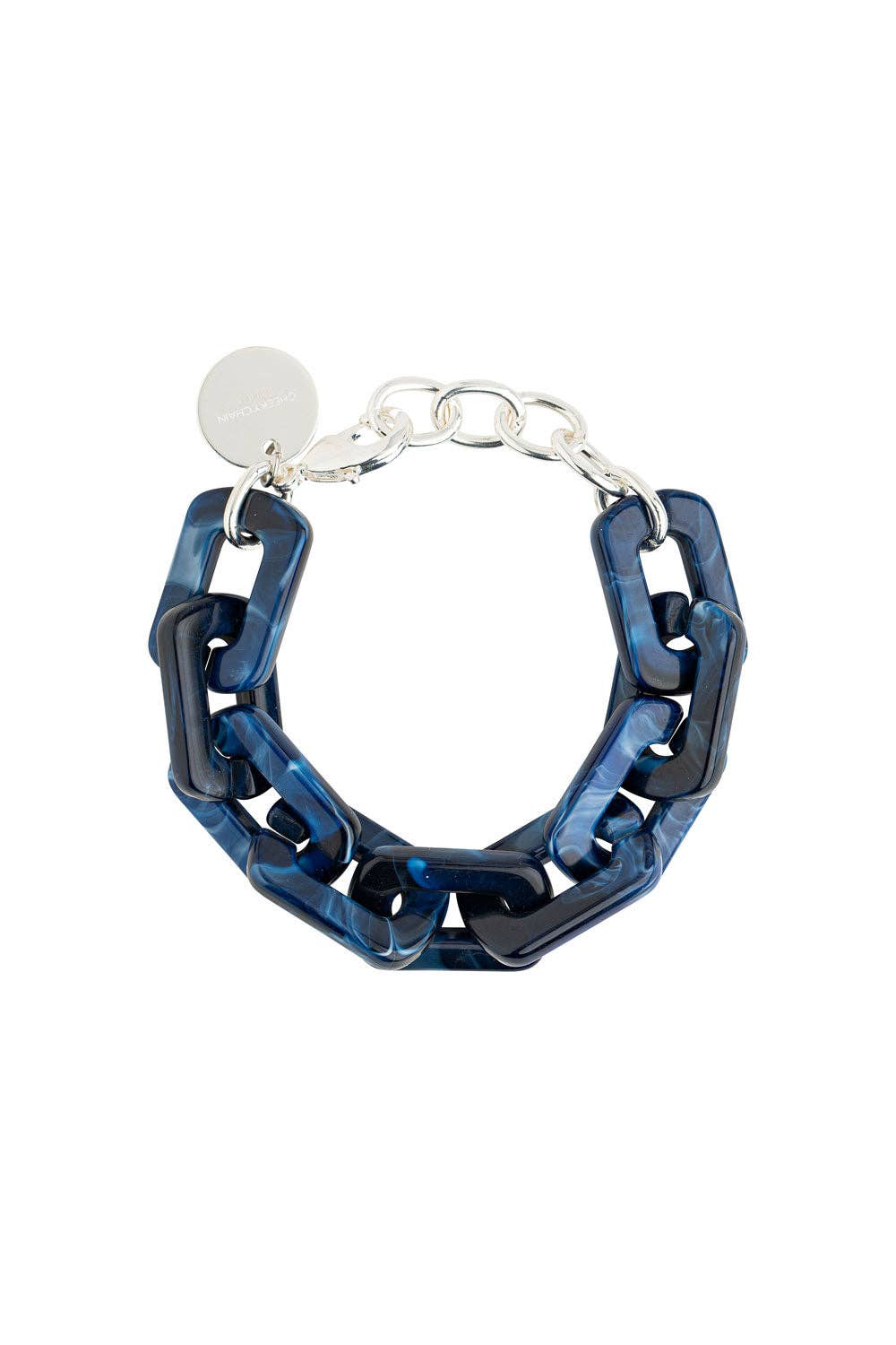 Cheeky Chain - Wholesale Link & Chain Bracelet - KELLY thick acrylic link bracelet1