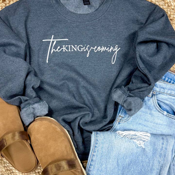 The King Graphic Tee and Sweatshirt for wholesale by Knox + Nell