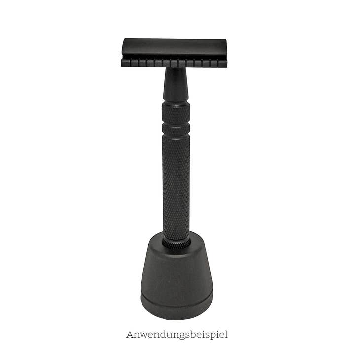 Hans Baier Exklusive – wholesale Razor – Men's – Stand safety razor black1