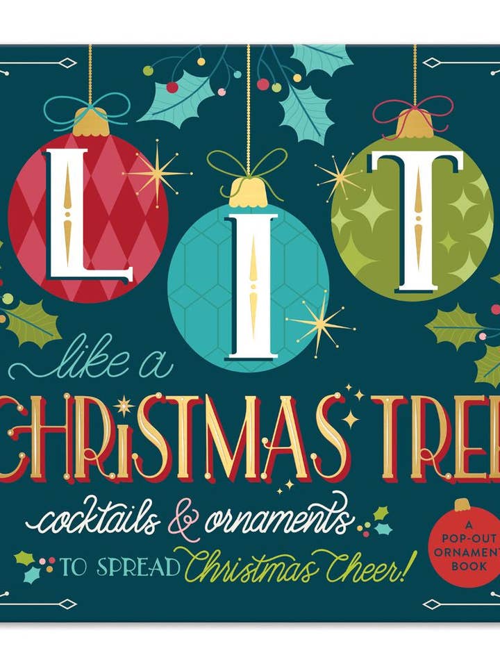 Lit Like a Christmas Tree Ornament Book for wholesale by Chronicle Books