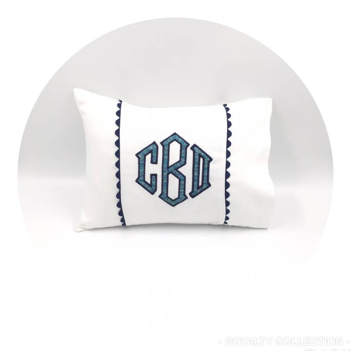 THE ROYALTY COLLECTION - Wholesale Bedding Pillowcase/Sham - Kids & Baby - White Cotton Pique Baby/Travel Pillowcase with insert3