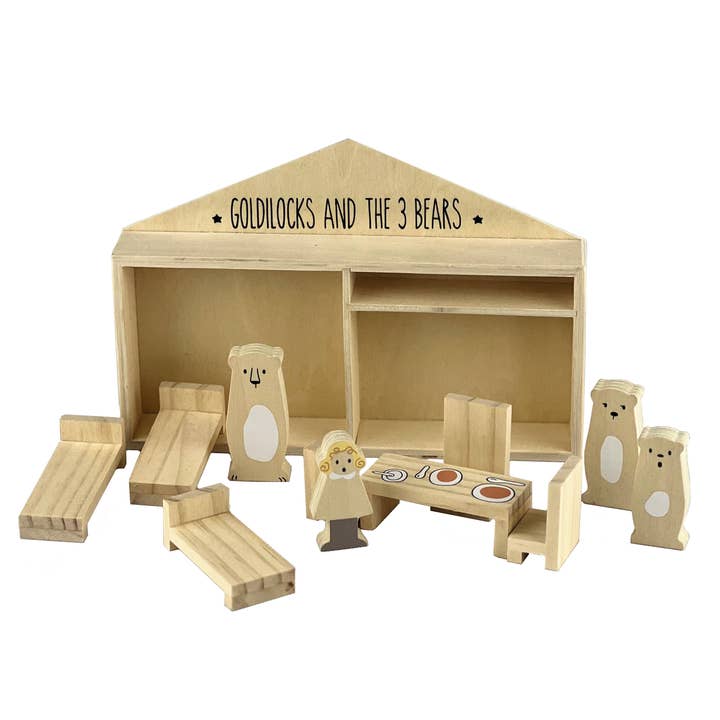 Egmont Toys - Wholesale Wood Toy - Kids - Goldilocks And The 3 Bears