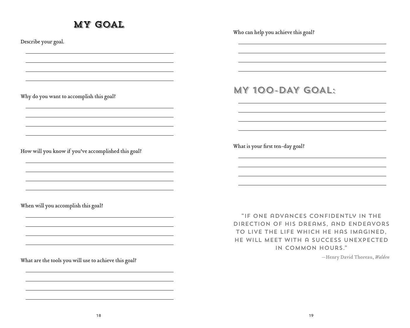 Hachette Book Group - Wholesale Journal/Diary - The 100-Day Goal Journal: Accomplish What Matters to You6