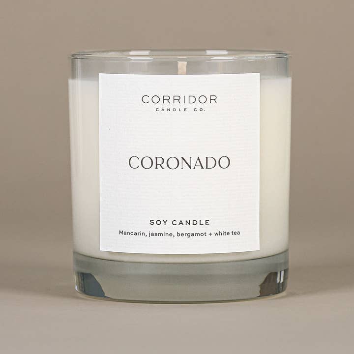 Corridor Candle Co. - Wholesale Jar/Filled Candle - Coronado Soy Candle1
