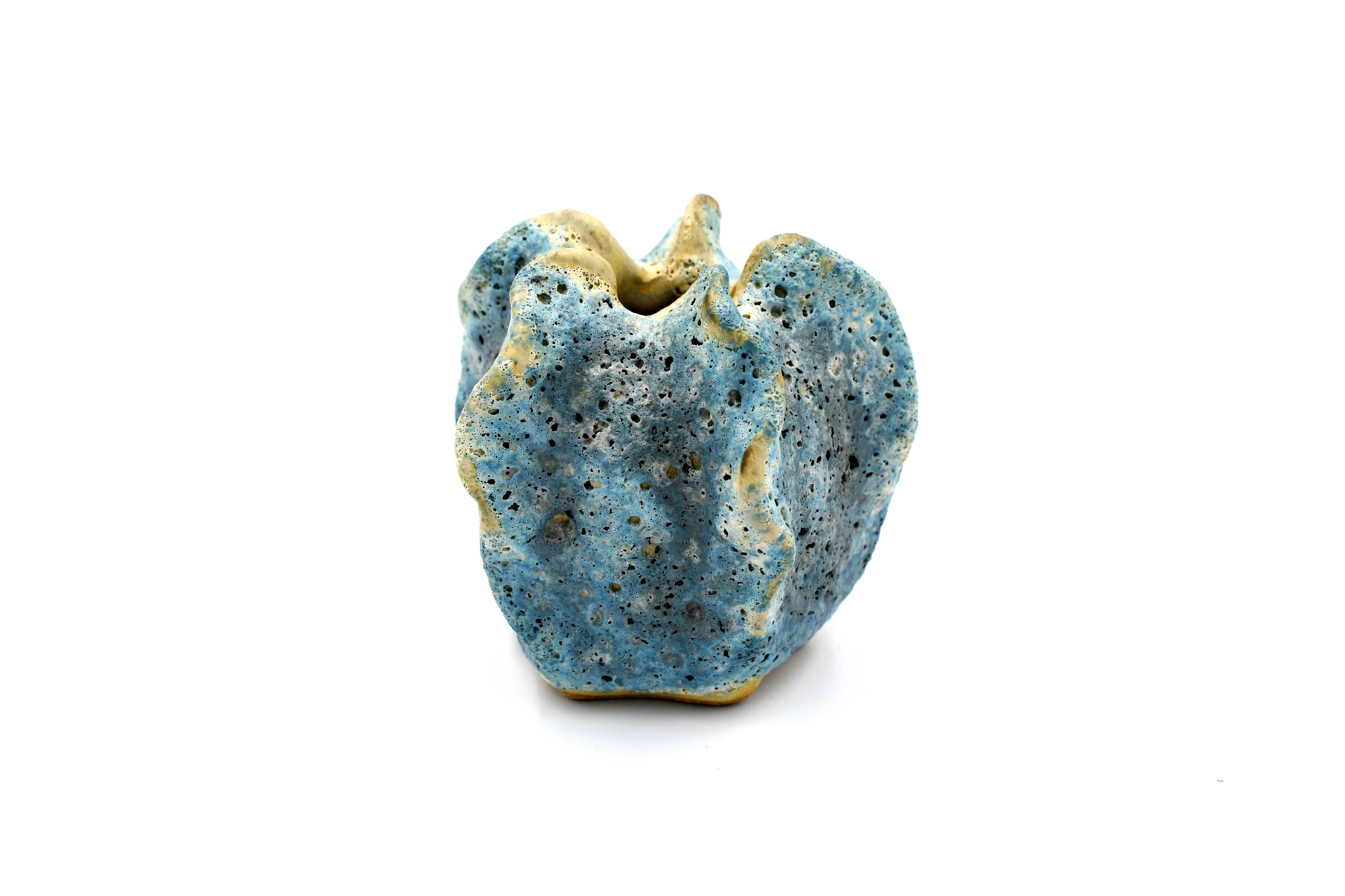 Art Floral Trading LLC - Venta al por mayor Pufs/esponjas de baño - Esponja de Baño Mini Luffa - Azul Marino2