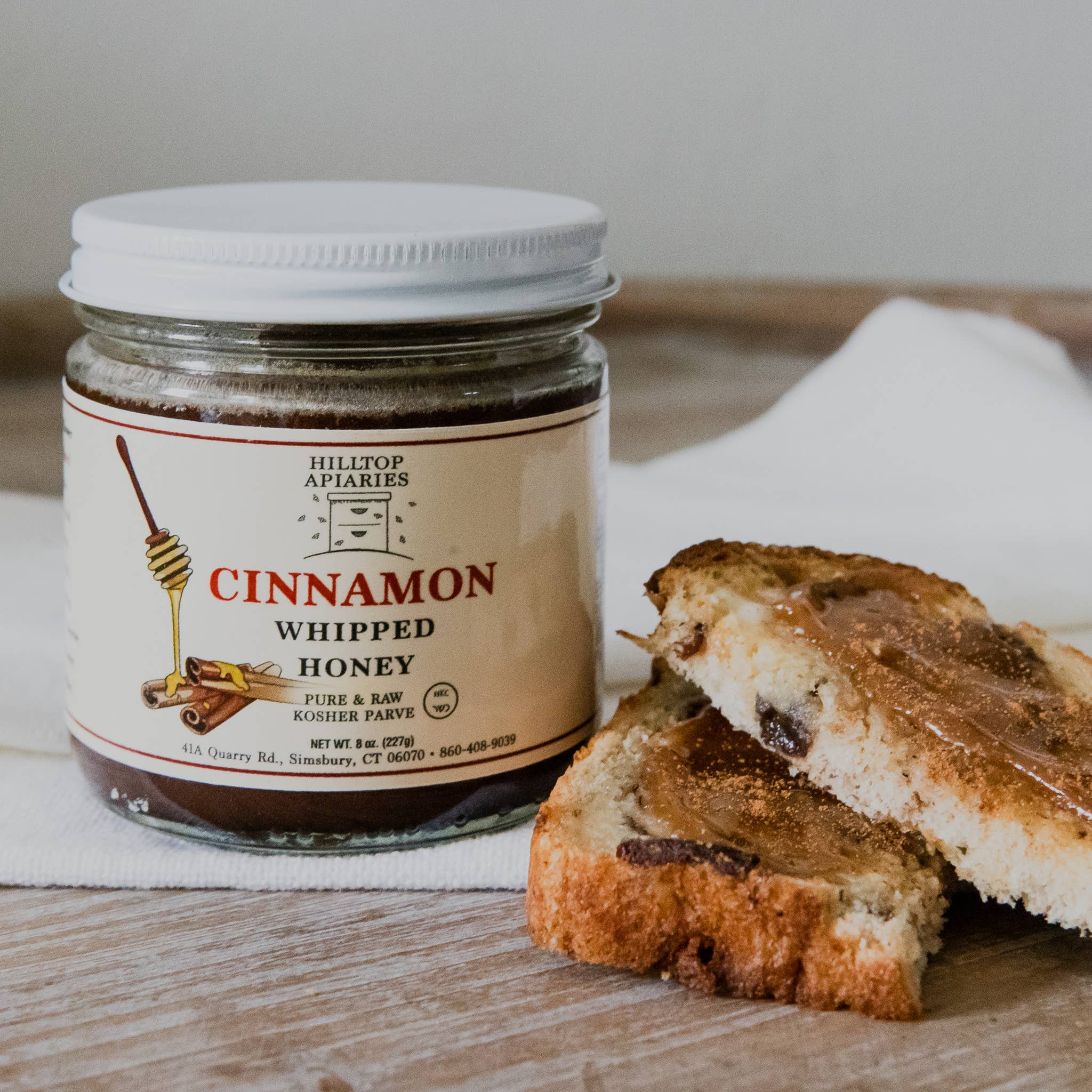 Hilltop Apiaries - Wholesale Honey - Cinnamon Whipped Honey Spread1