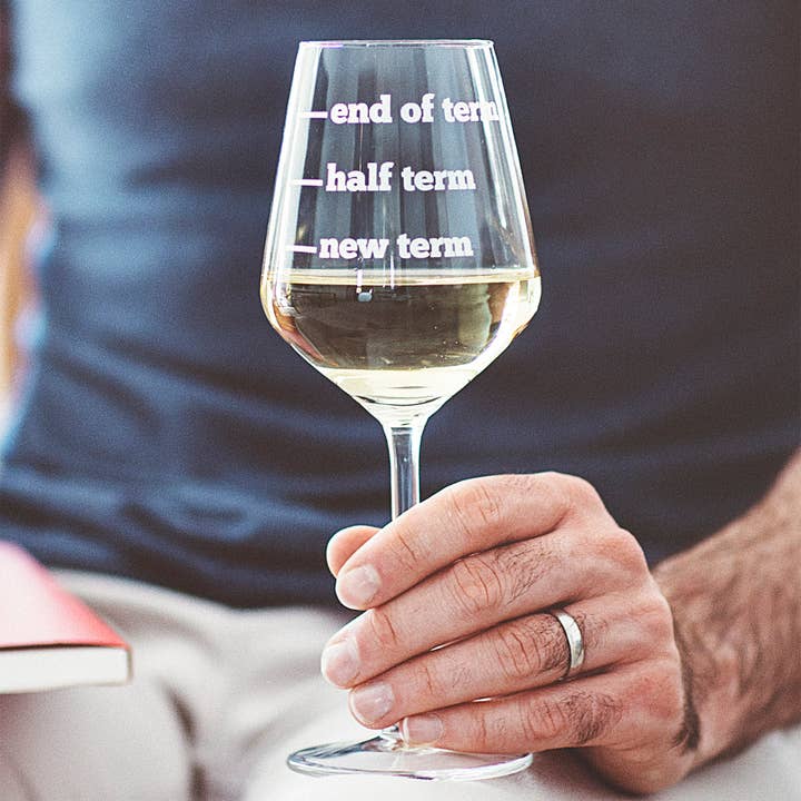 Wijnglas voor leerkrachten voor wholesale door Becky Broome