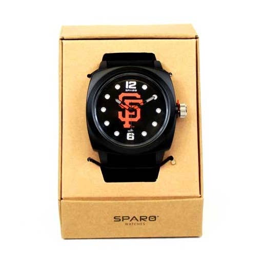 SAN FRANCISCO GIANTS WATCHES - SPARO PROMPT STYLE - MAY NEED for wholesale by St. Louis Wholesale LLC