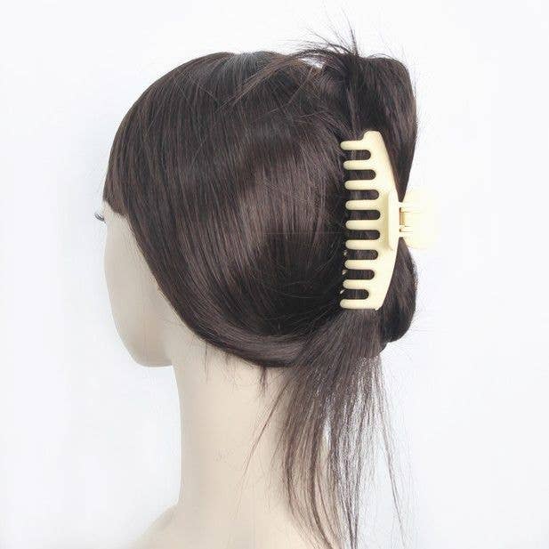 Inca UK - Wholesale Hair Clip - Women's - Coloured Matt Finish Sausage Clamp 11cm4