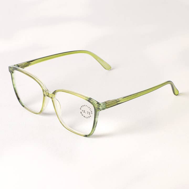 ASSORTED COLORS Colorful Oversized Square Shape Reading Glasses for wholesale on Faire4