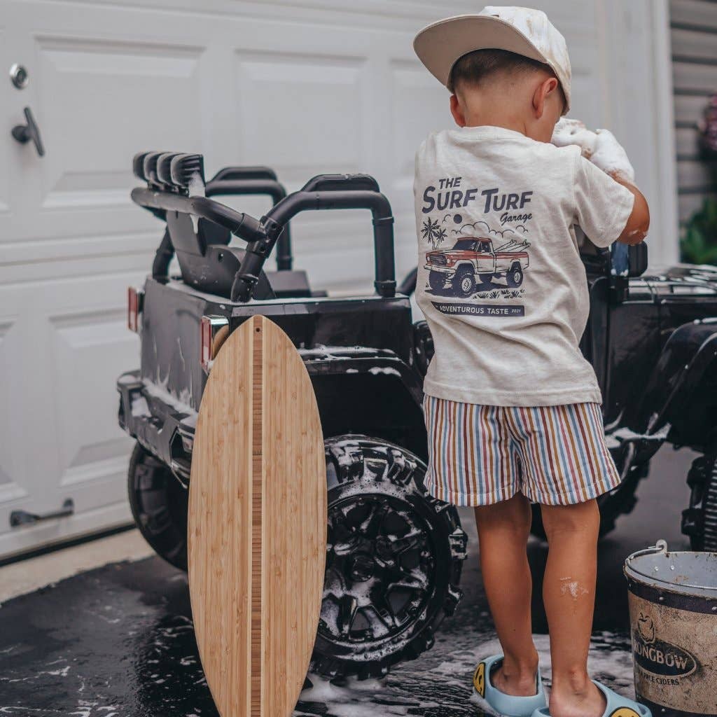 Little Rad Things - Wholesale Screen Printed T-Shirt - Kids - Boys Clothes Rad Surf Turf Tee - USA made3