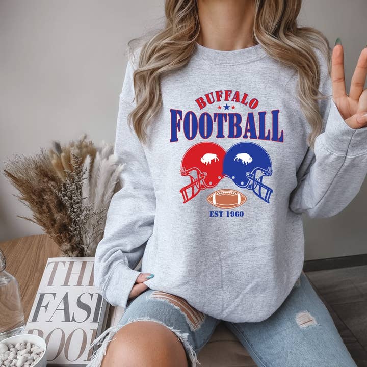 Capacetes de Futebol Buffalo por atacado de Fifty Pennies