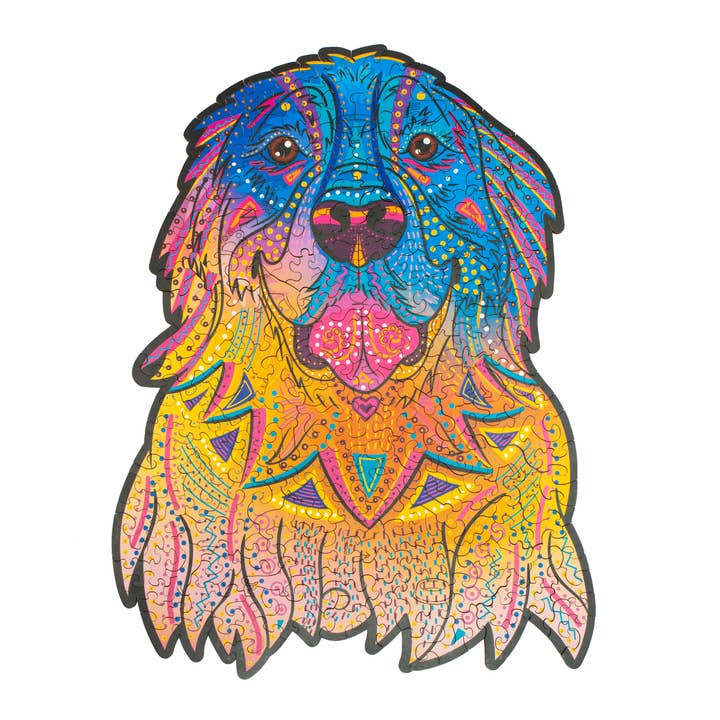 WOODEN QUEST Set puzzle in legno, RETRIEVER LUNA per la vendita all'ingrosso da parte di Wooden Quest