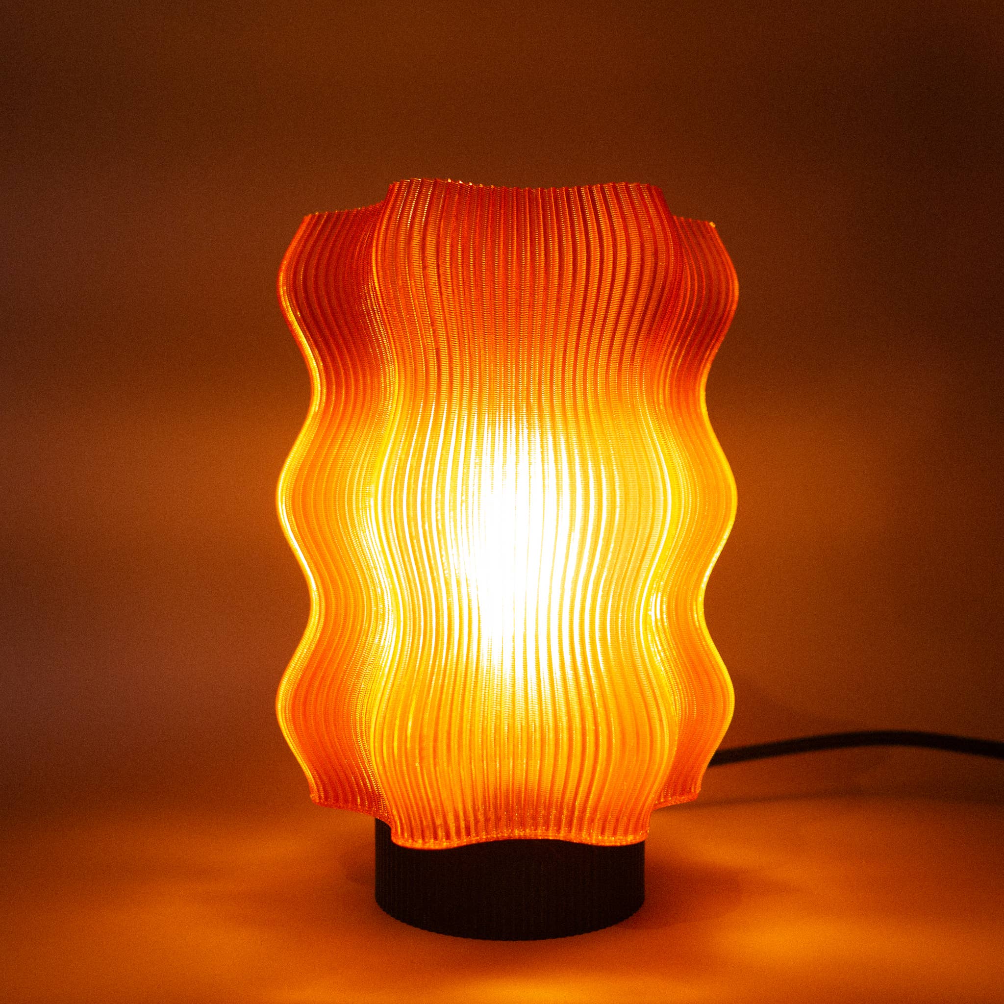 OrijaDesign - Wholesale Accent/Desk Lamp - Reef Table Lamp - Amber4