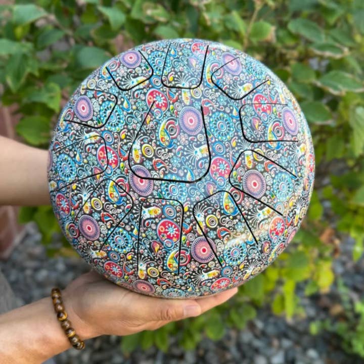 Lungta Imports - Vendita all'ingrosso Strumenti musicali - Tamburo Steel Tongue handpan musicale con borsa per trasporto17