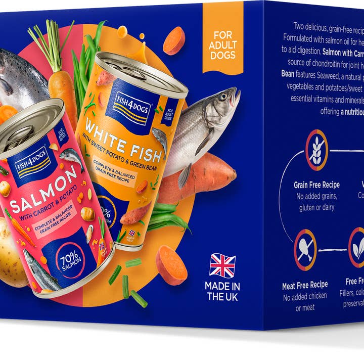 Lucky-Pet Handels- und Produktions GmbH - Wholesale Pet Food - Dog - Fish4Dogs ® Finest Fish & Vegetables Complete Set 6 x 395g2