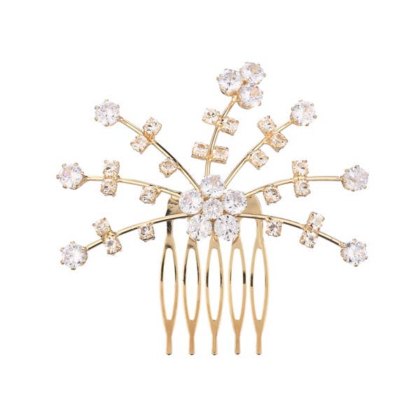 Nima Accessories Inc - Wholesale Hair Clip - Women's - Ladies Rhinestone Bridal Comb Hair Accessory