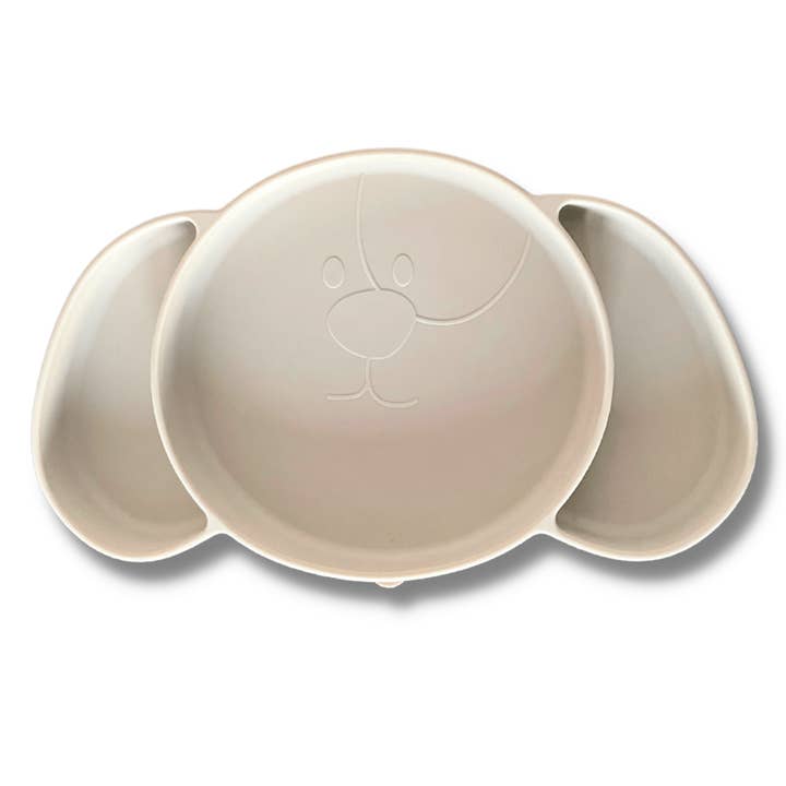 Piatto a forma di cucciolo per la vendita all'ingrosso da parte di Eat Well Bebe